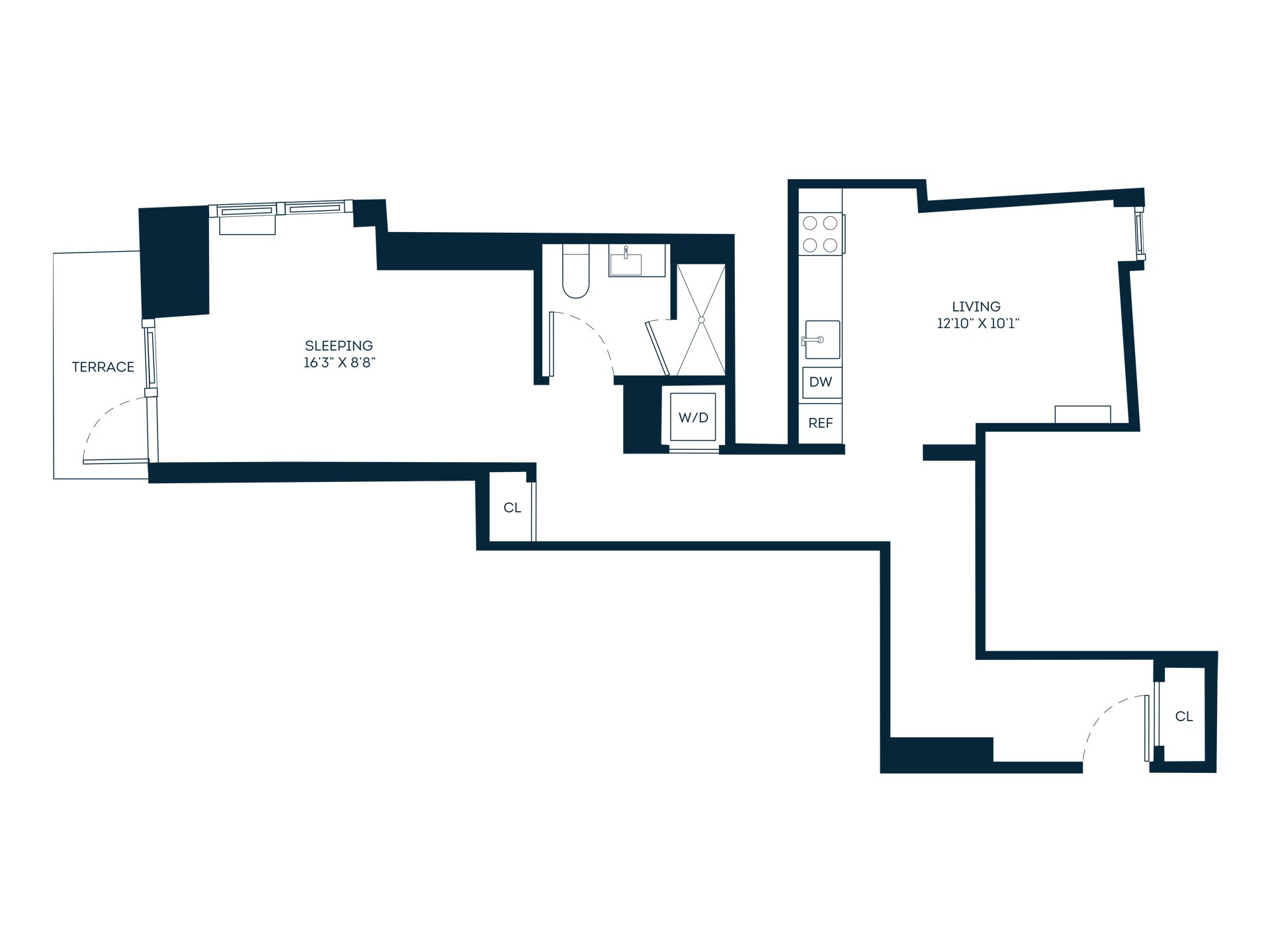 Floor plan layout diagram for 20bs10dw